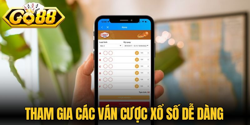 Xổ Số Power 6/45 Go88 - Cách Chơi Đơn Giản Ăn Tiền Tỷ 3 Tham gia các ván cược xổ số dễ dàng